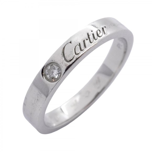 Cartier Jewelry - CARTIER C de Cartier 1 Diamond Ring Platinum #52 (US Size: 6)